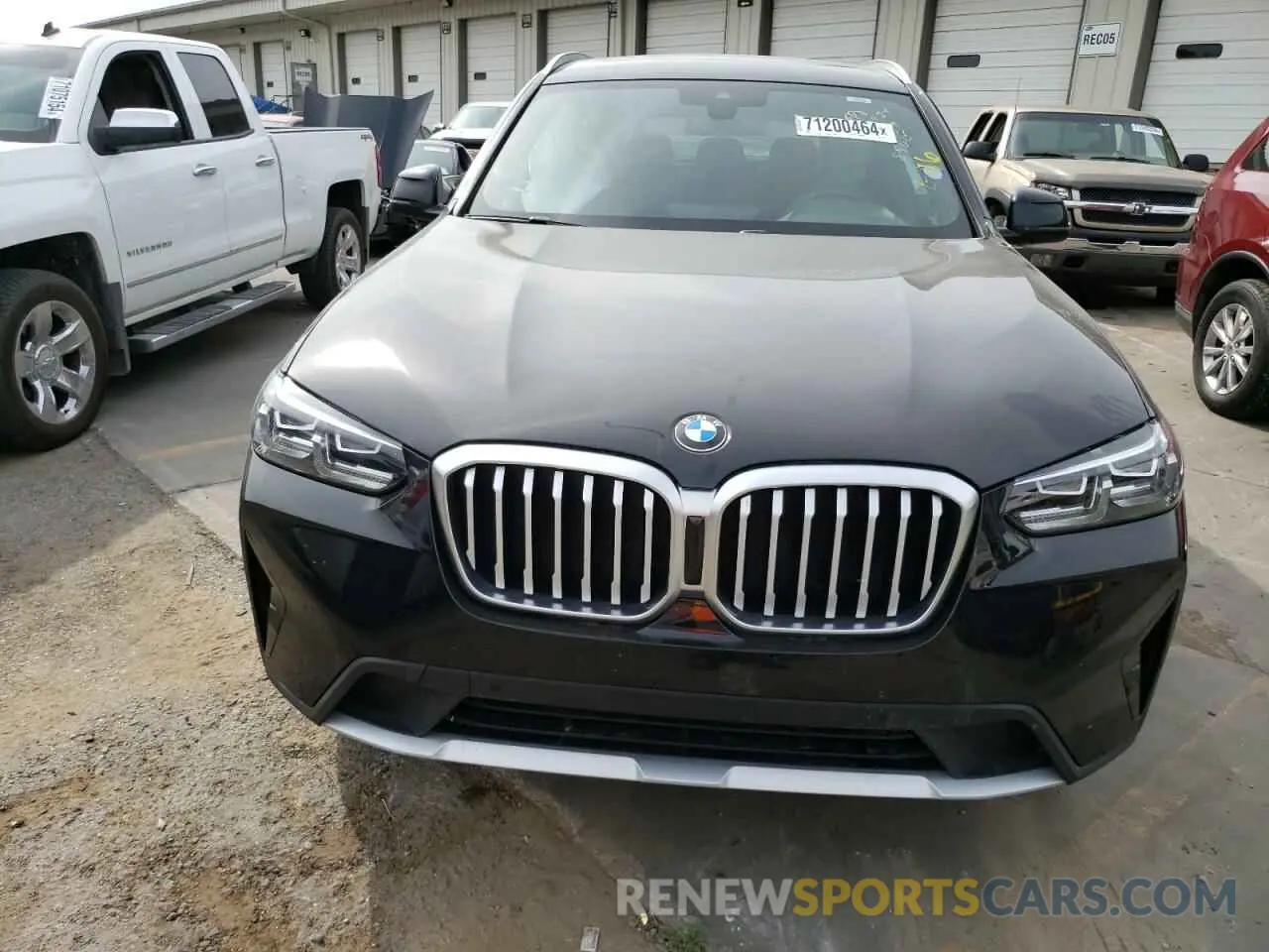 5 fotografías del automóvil dañado WBX47DP02NN155513 BMW X3 2022