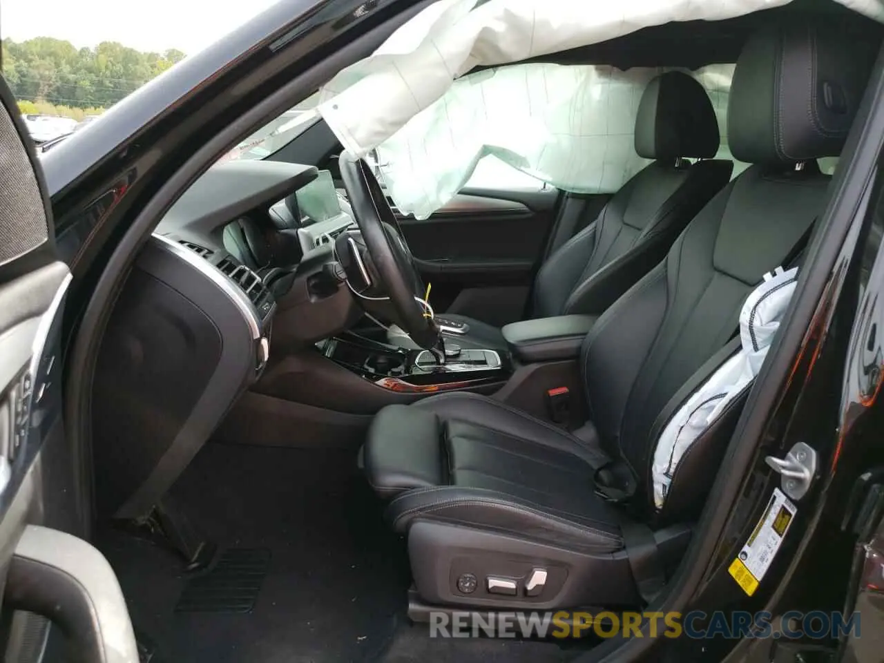 7 fotografías del automóvil dañado WBX47DP02NN155513 BMW X3 2022