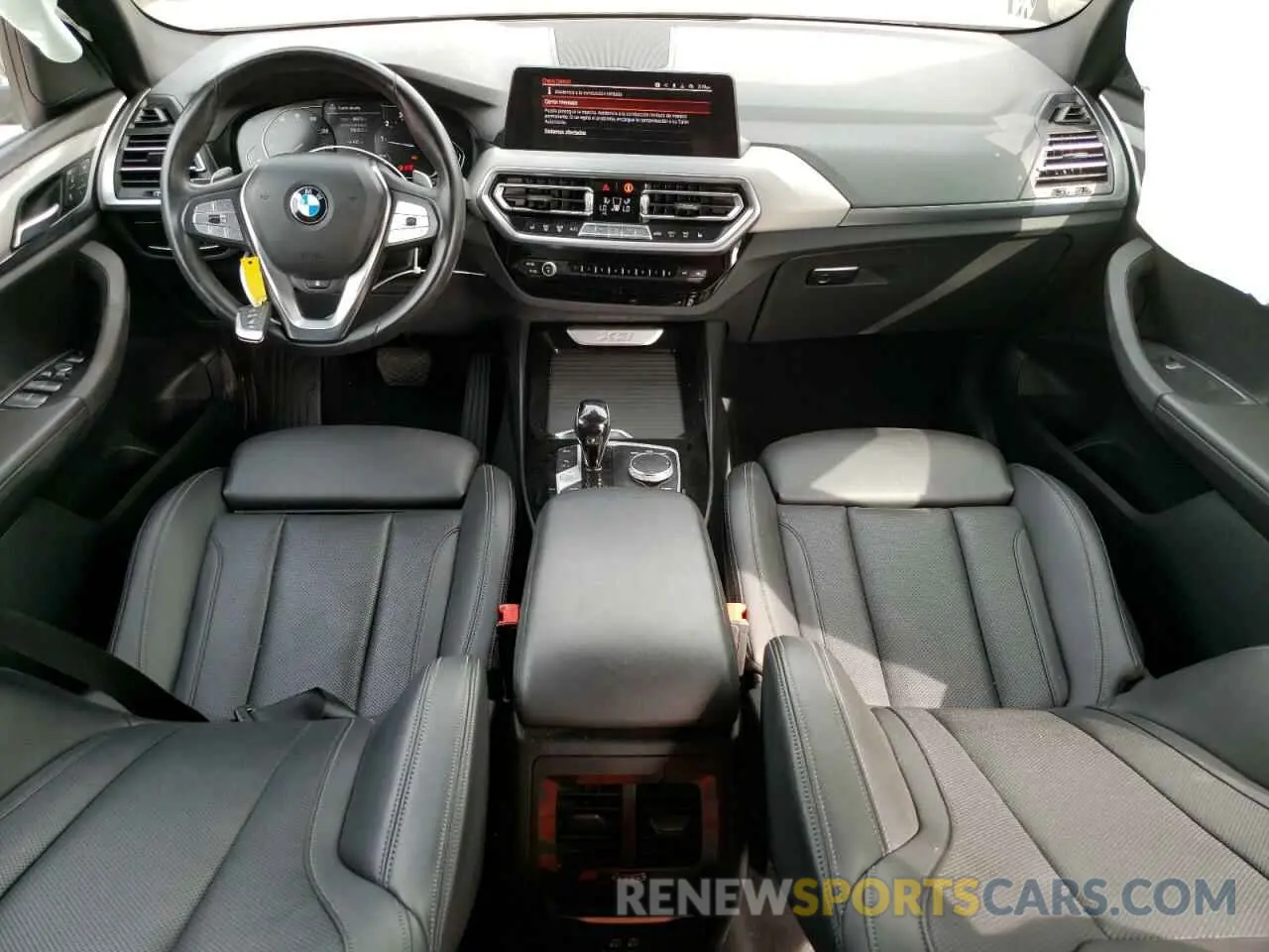 8 fotografías del automóvil dañado WBX47DP02NN155513 BMW X3 2022