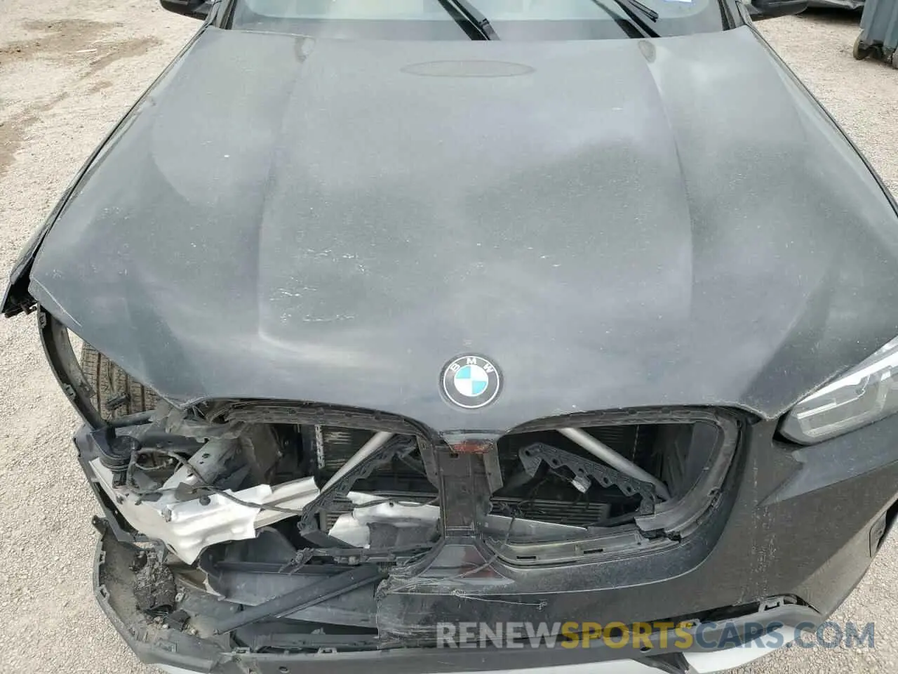 12 fotografías del automóvil dañado WBX47DP08NN141941 BMW X3 2022