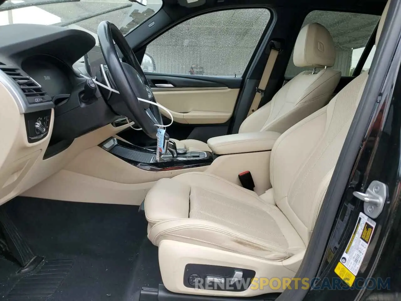 7 fotografías del automóvil dañado WBX47DP08NN141941 BMW X3 2022