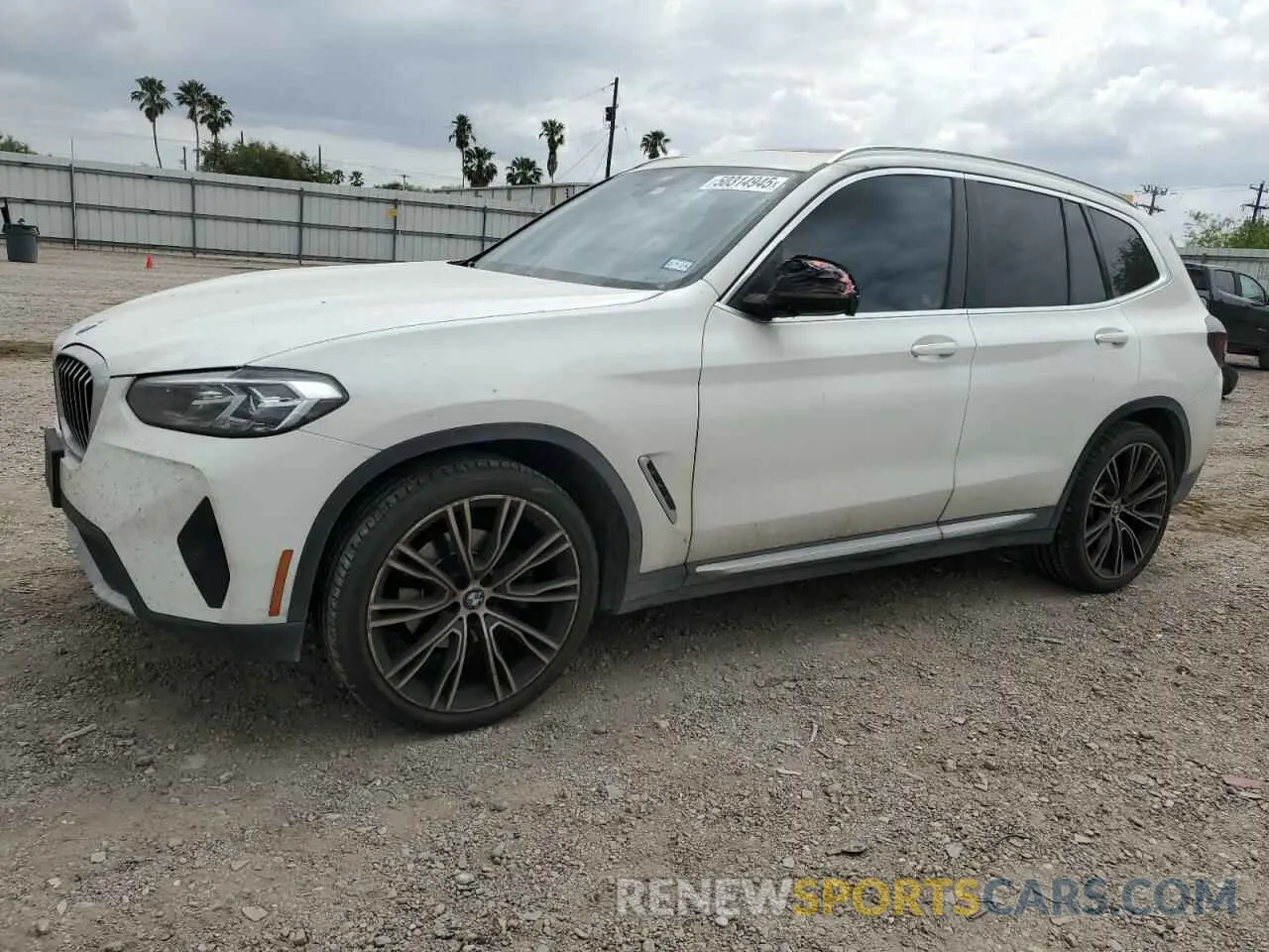1 fotografías del automóvil dañado WBX47DP08NN165432 BMW X3 2022