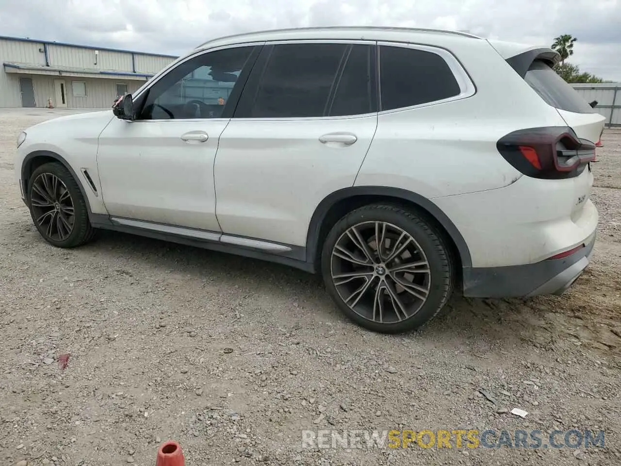 2 fotografías del automóvil dañado WBX47DP08NN165432 BMW X3 2022