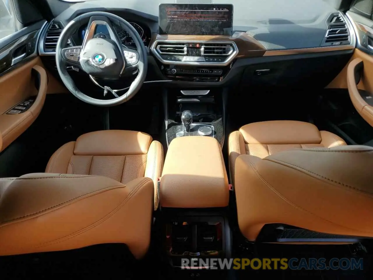 8 fotografías del automóvil dañado WBX47DP09NN163415 BMW X3 2022