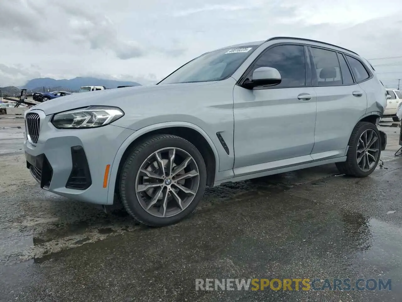 1 fotografías del automóvil dañado WBX47DP09NN176942 BMW X3 2022