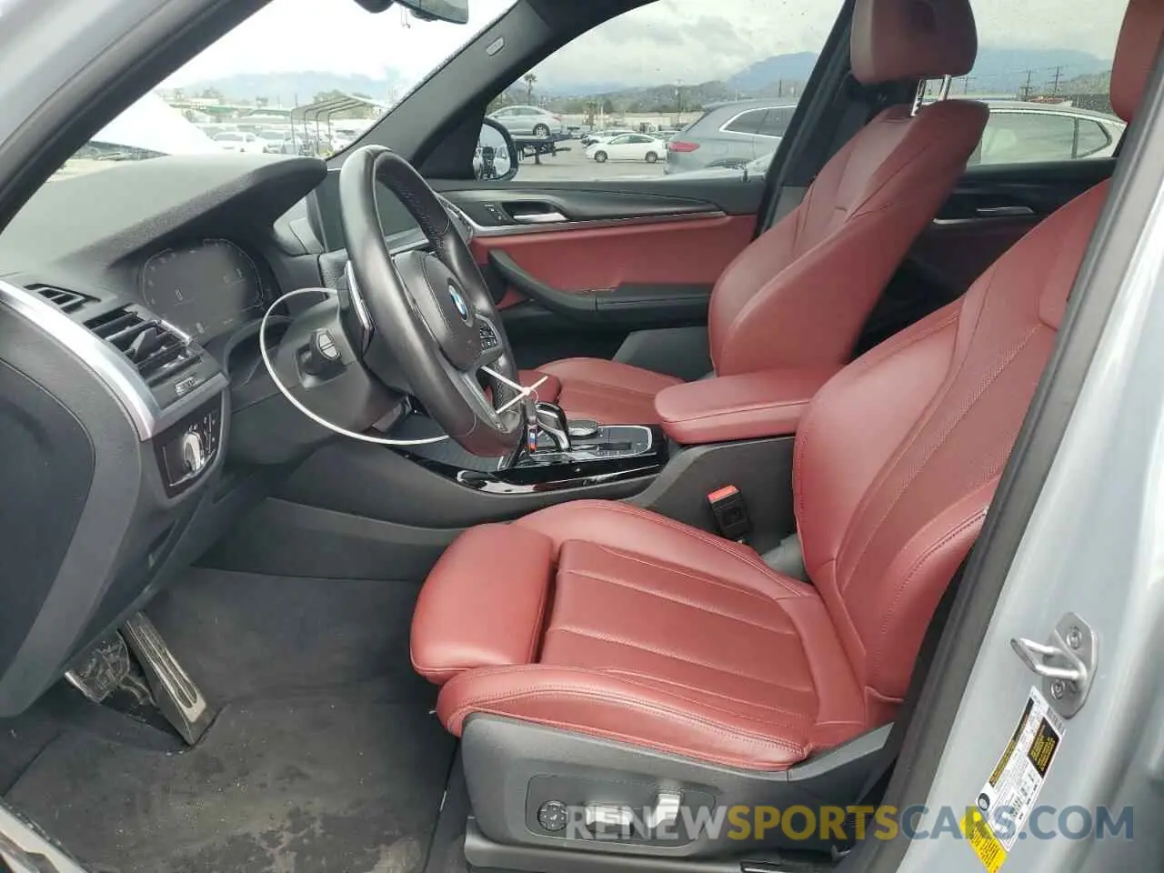 7 fotografías del automóvil dañado WBX47DP09NN176942 BMW X3 2022