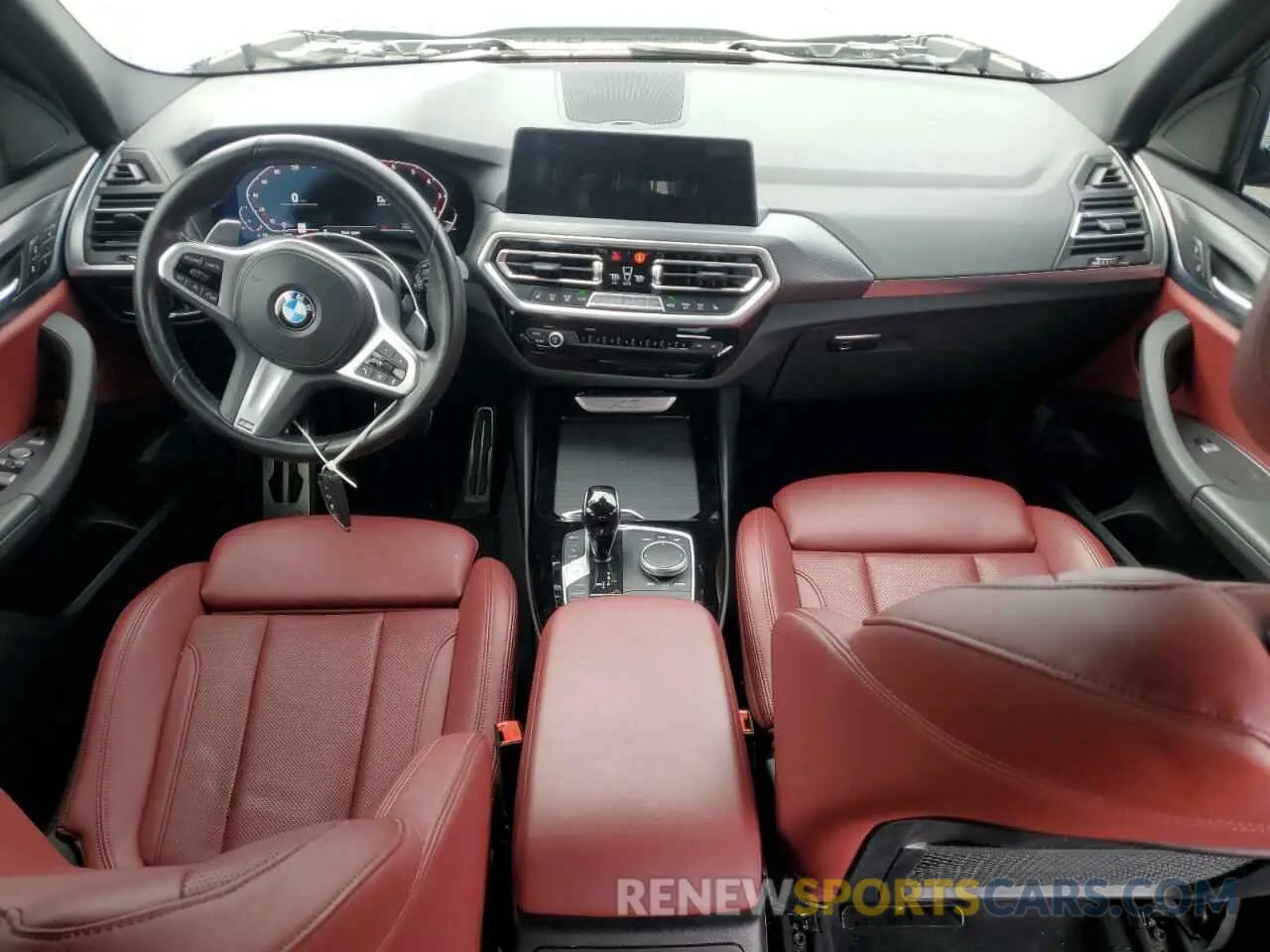 8 fotografías del automóvil dañado WBX47DP09NN176942 BMW X3 2022