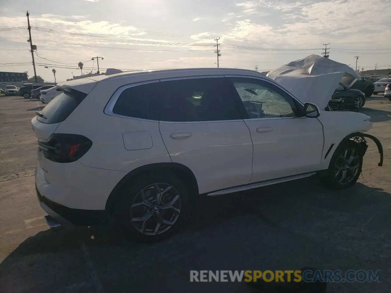 3 fotografías del automóvil dañado WBX47DP0XNN187089 BMW X3 2022