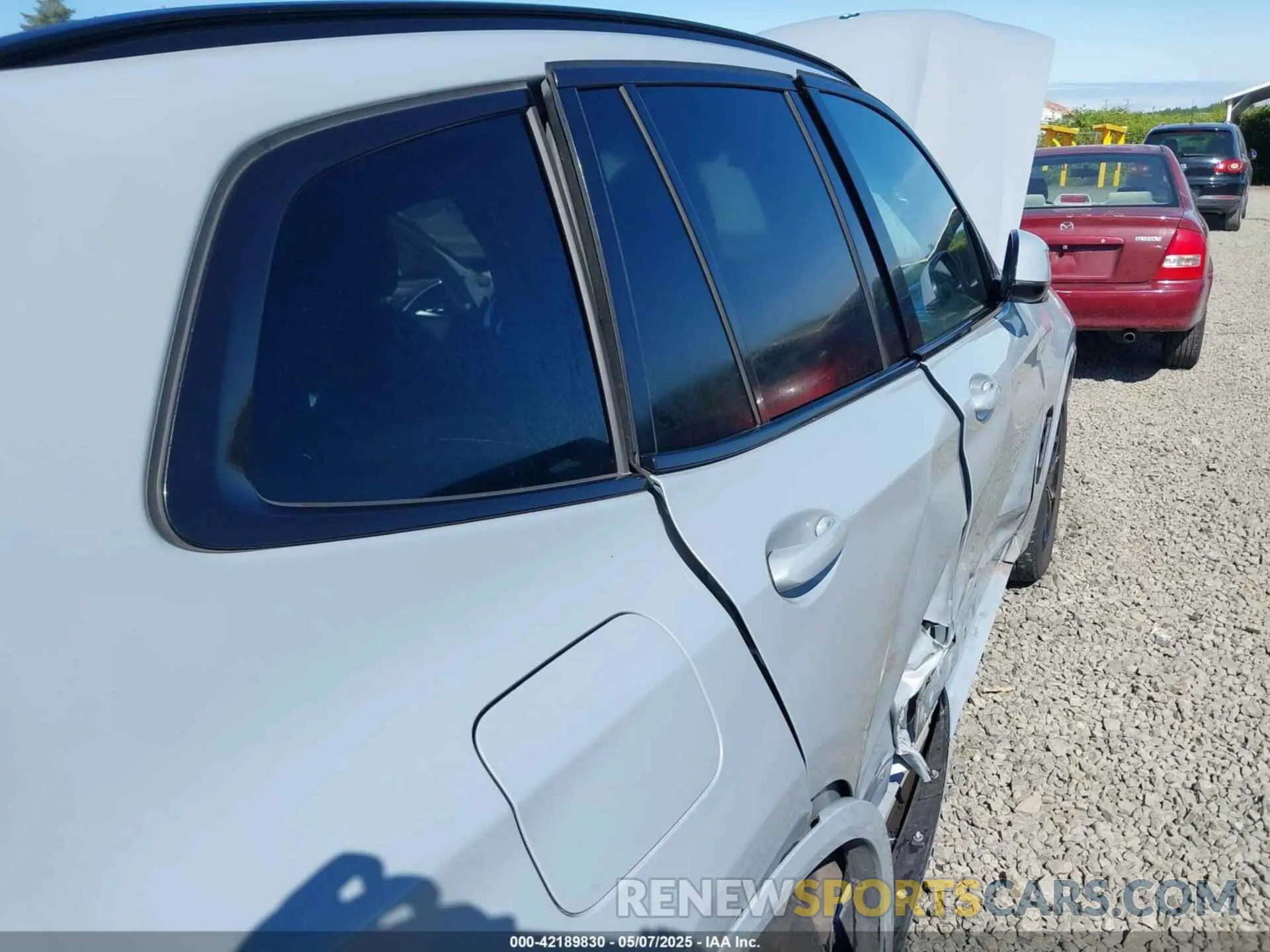 18 fotografías del automóvil dañado WBX57DP01NN163476 BMW X3 2022