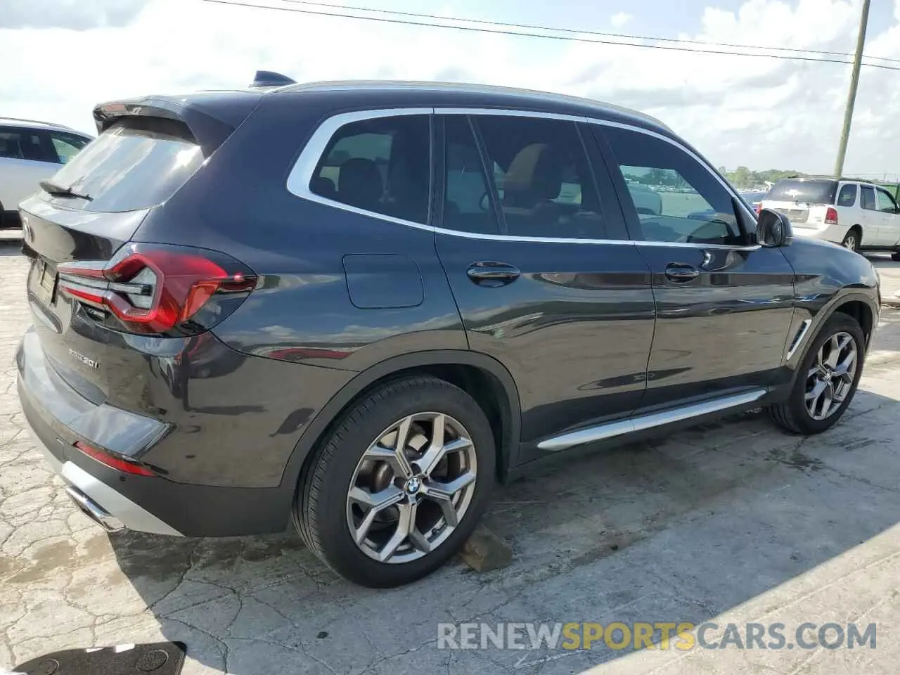 3 fotografías del automóvil dañado WBX57DP03NN184734 BMW X3 2022