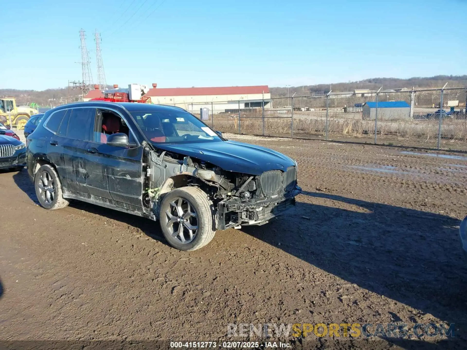 1 fotografías del automóvil dañado WBX57DP04NN160376 BMW X3 2022