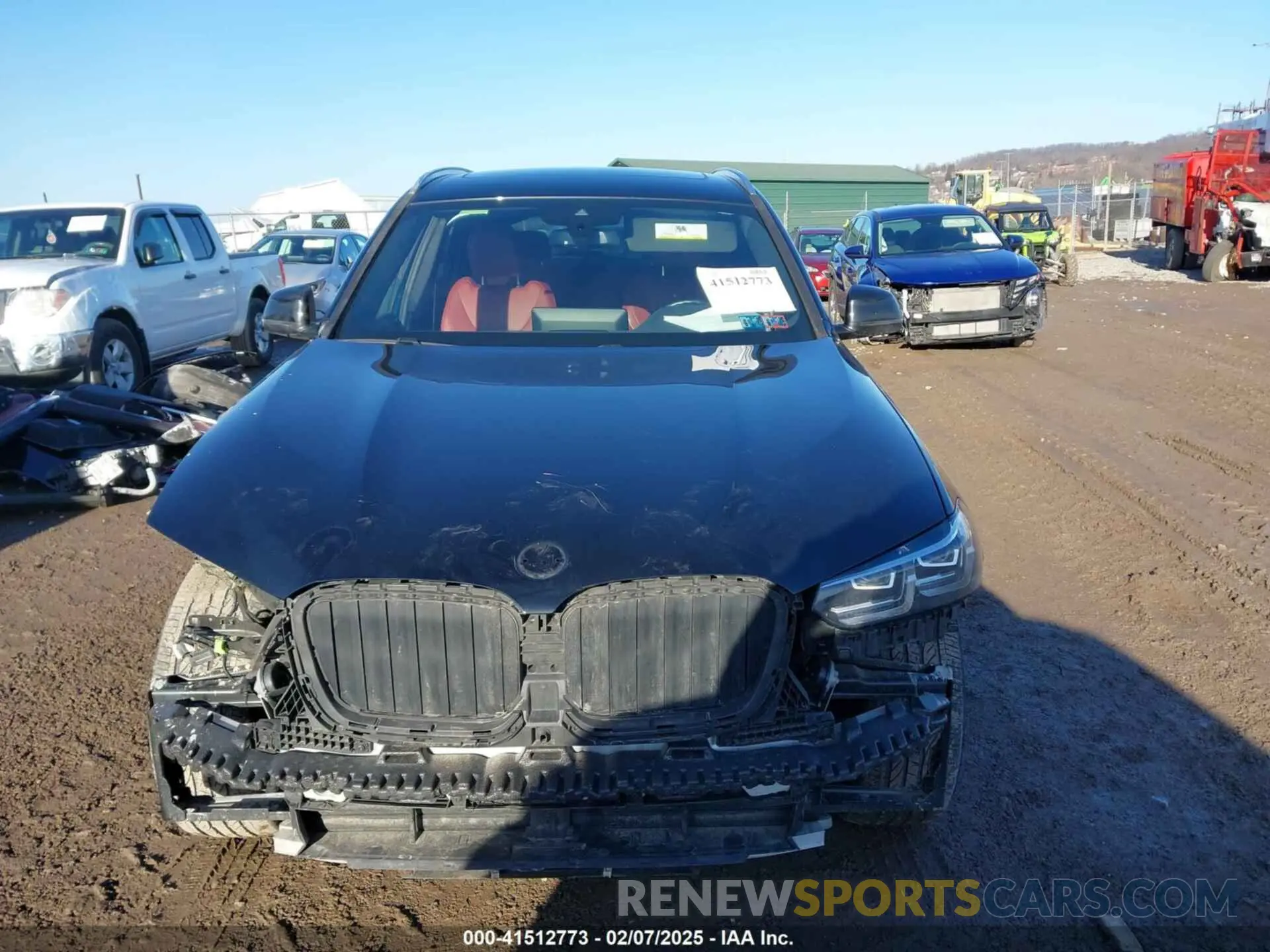 12 fotografías del automóvil dañado WBX57DP04NN160376 BMW X3 2022