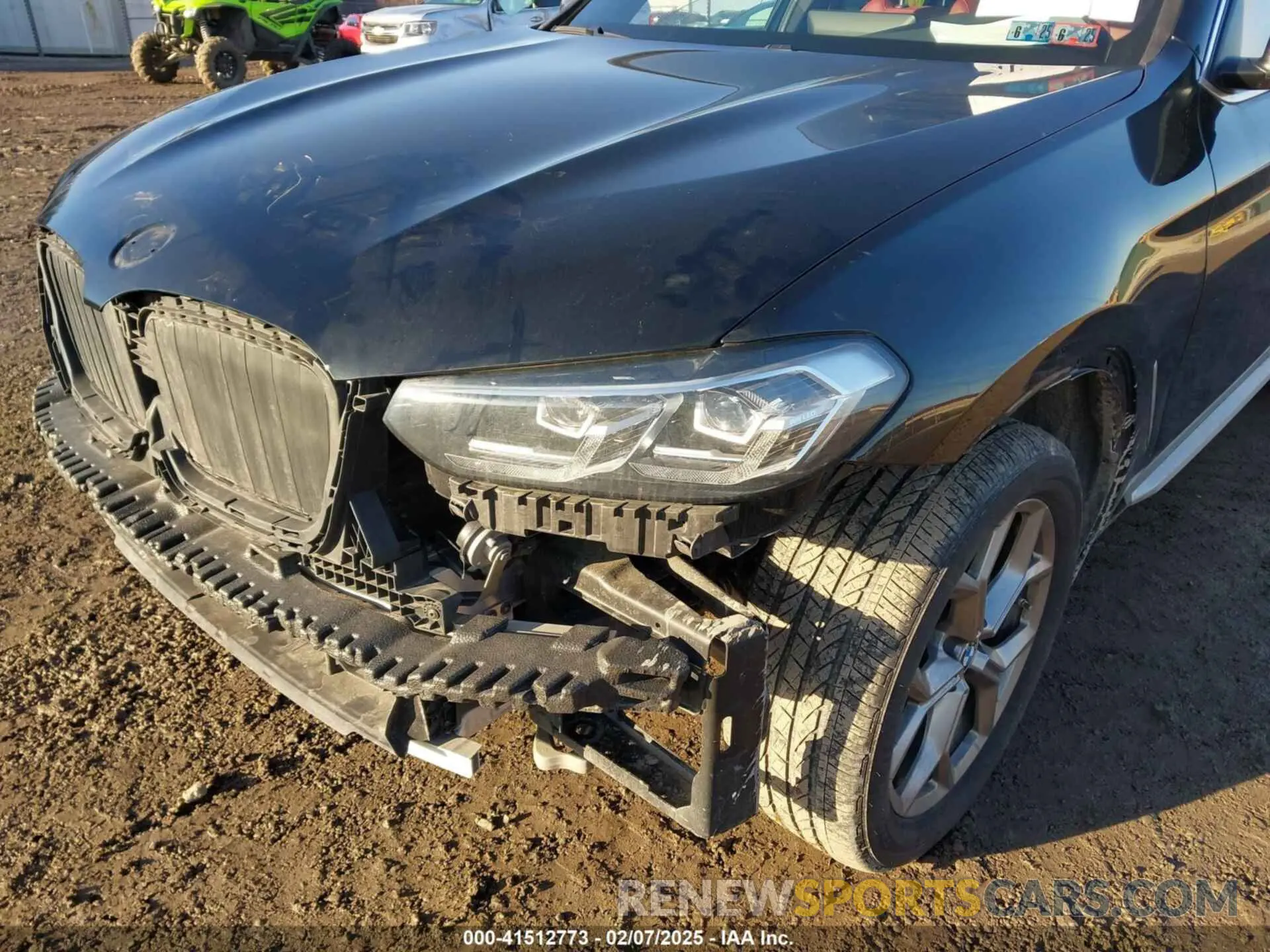 16 fotografías del automóvil dañado WBX57DP04NN160376 BMW X3 2022