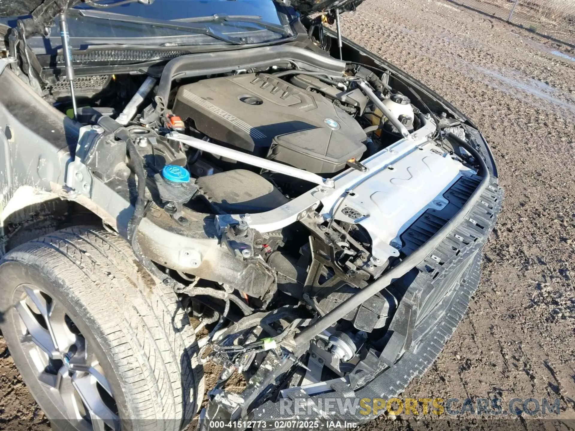 9 fotografías del automóvil dañado WBX57DP04NN160376 BMW X3 2022