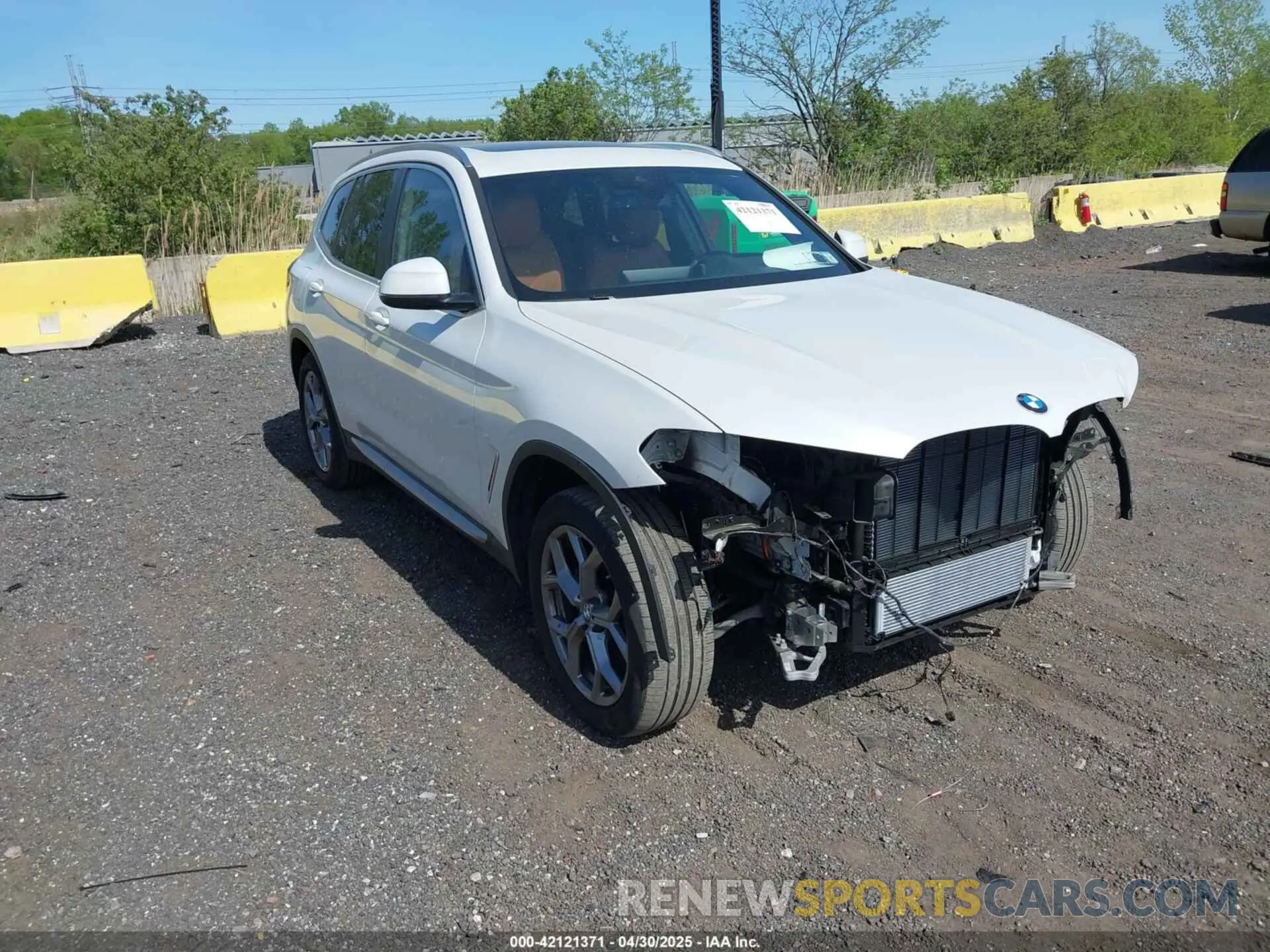 1 fotografías del automóvil dañado WBX57DP06NN172447 BMW X3 2022