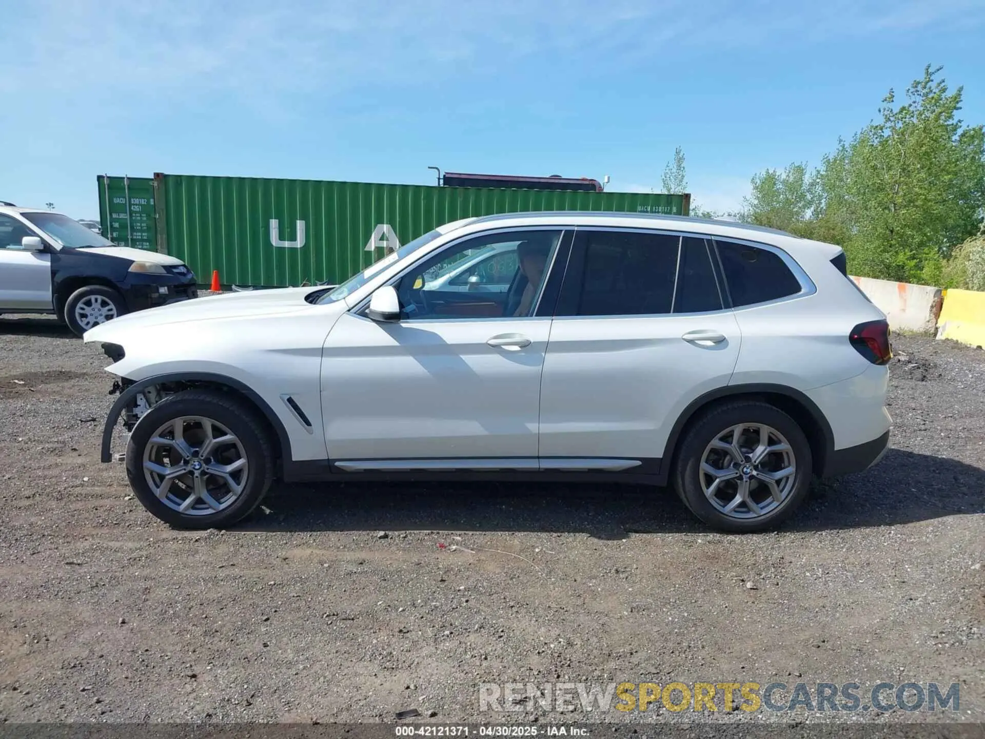 14 fotografías del automóvil dañado WBX57DP06NN172447 BMW X3 2022