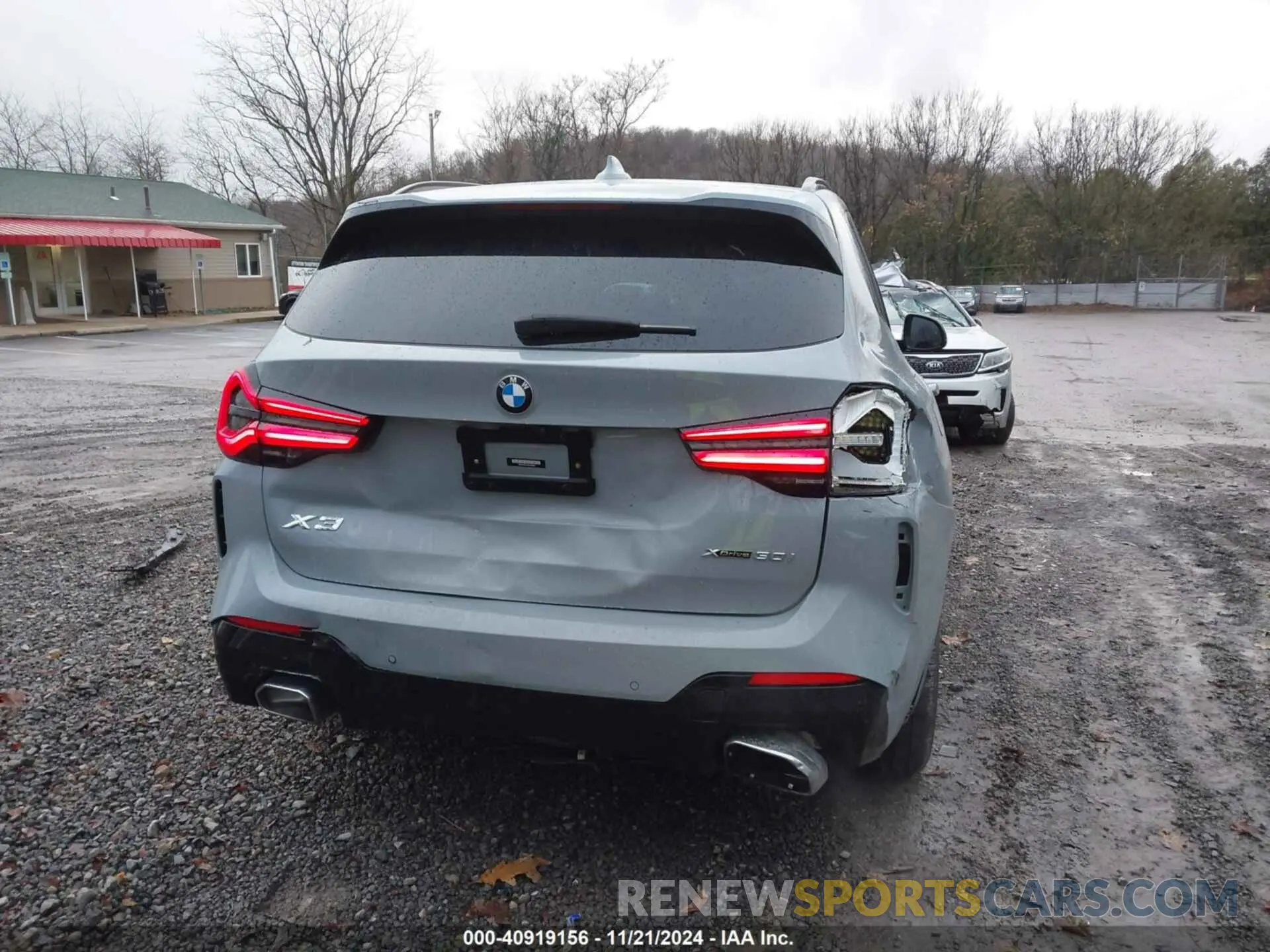 16 fotografías del automóvil dañado WBX57DP07NN184980 BMW X3 2022