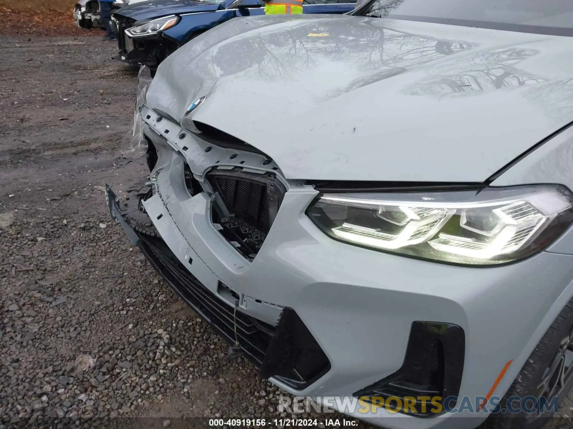 20 fotografías del automóvil dañado WBX57DP07NN184980 BMW X3 2022