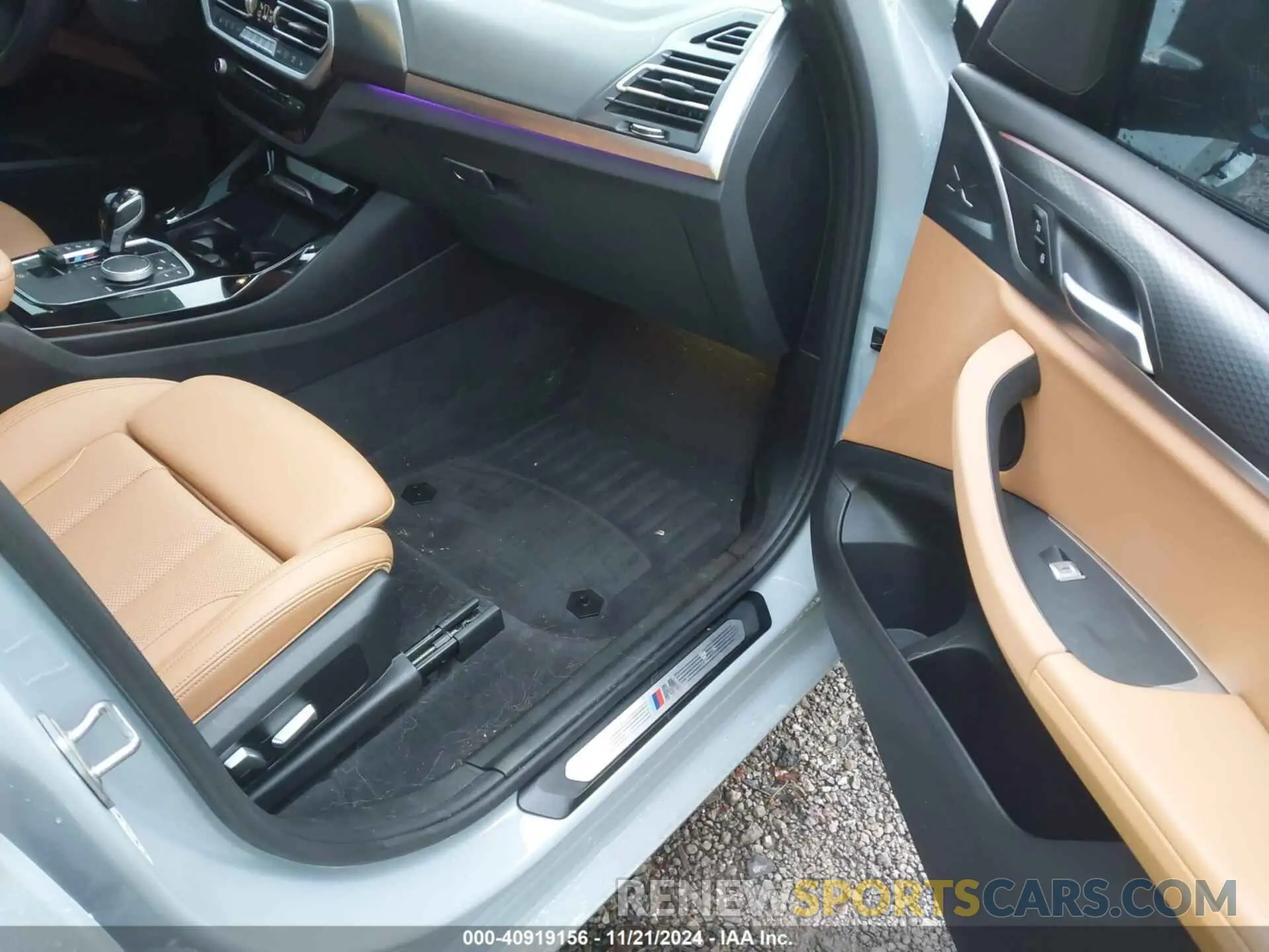 5 fotografías del automóvil dañado WBX57DP07NN184980 BMW X3 2022