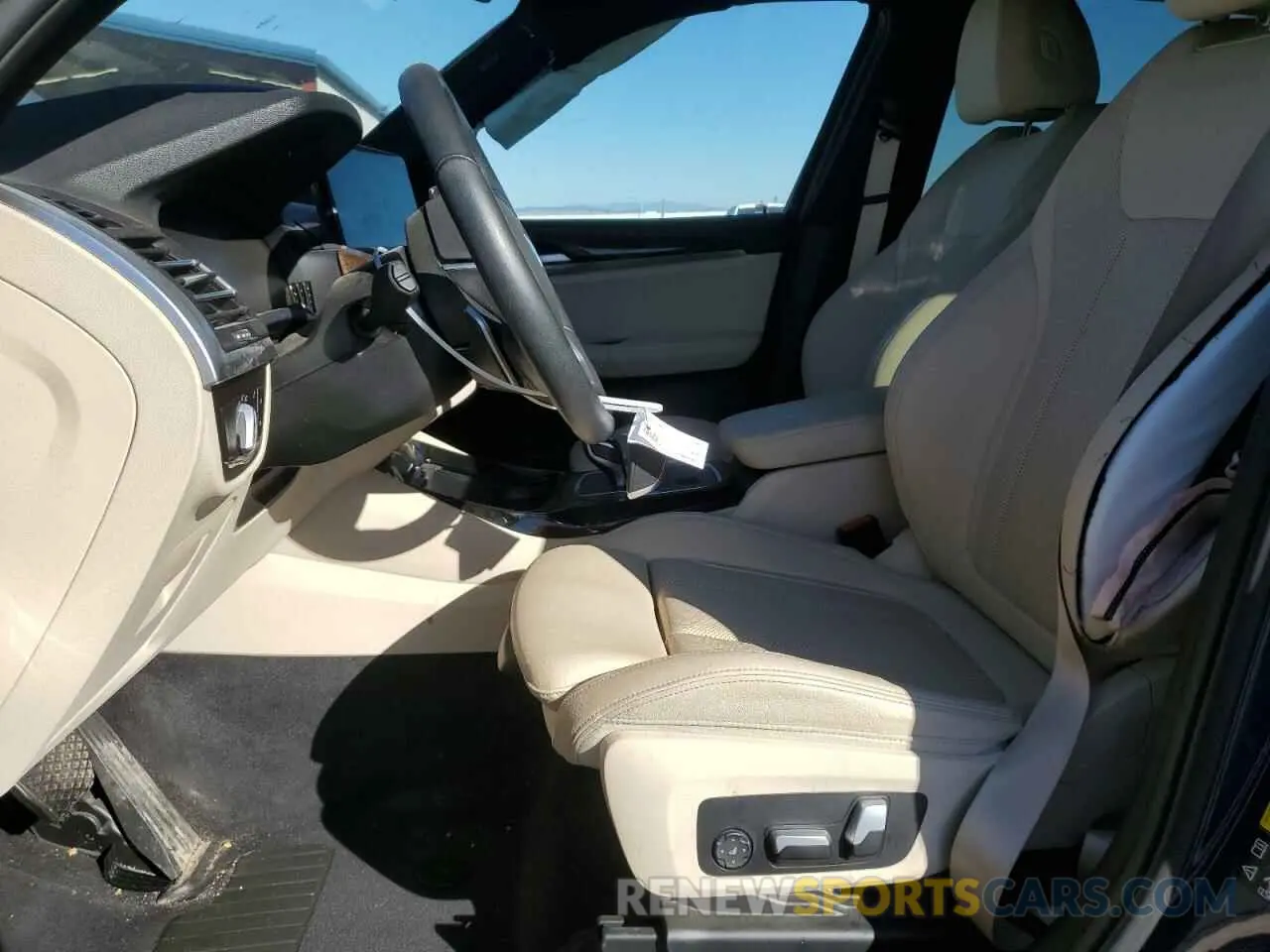 7 fotografías del automóvil dañado WBX57DP08NN176449 BMW X3 2022