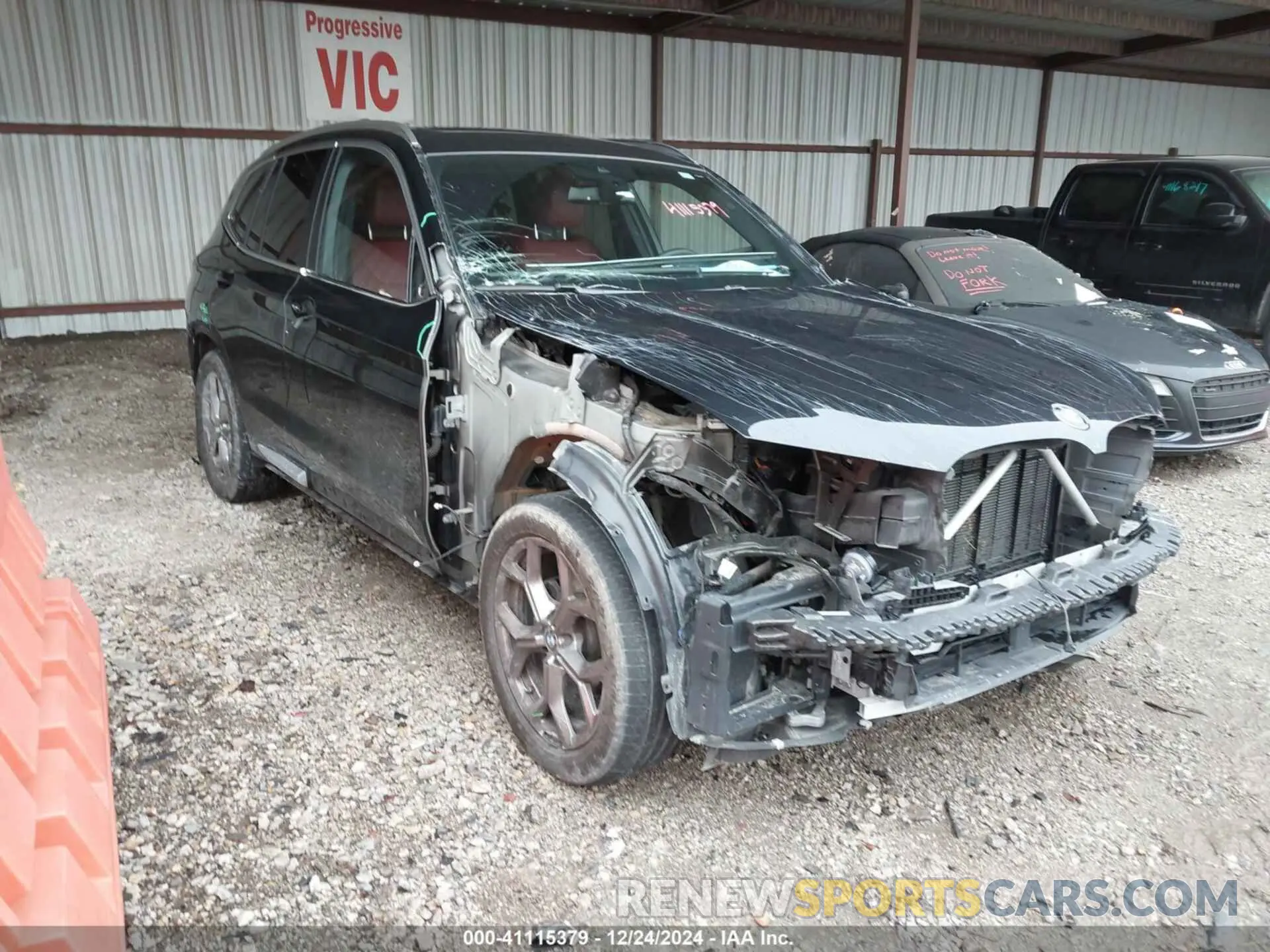 1 fotografías del automóvil dañado WBX57DP09NN141905 BMW X3 2022