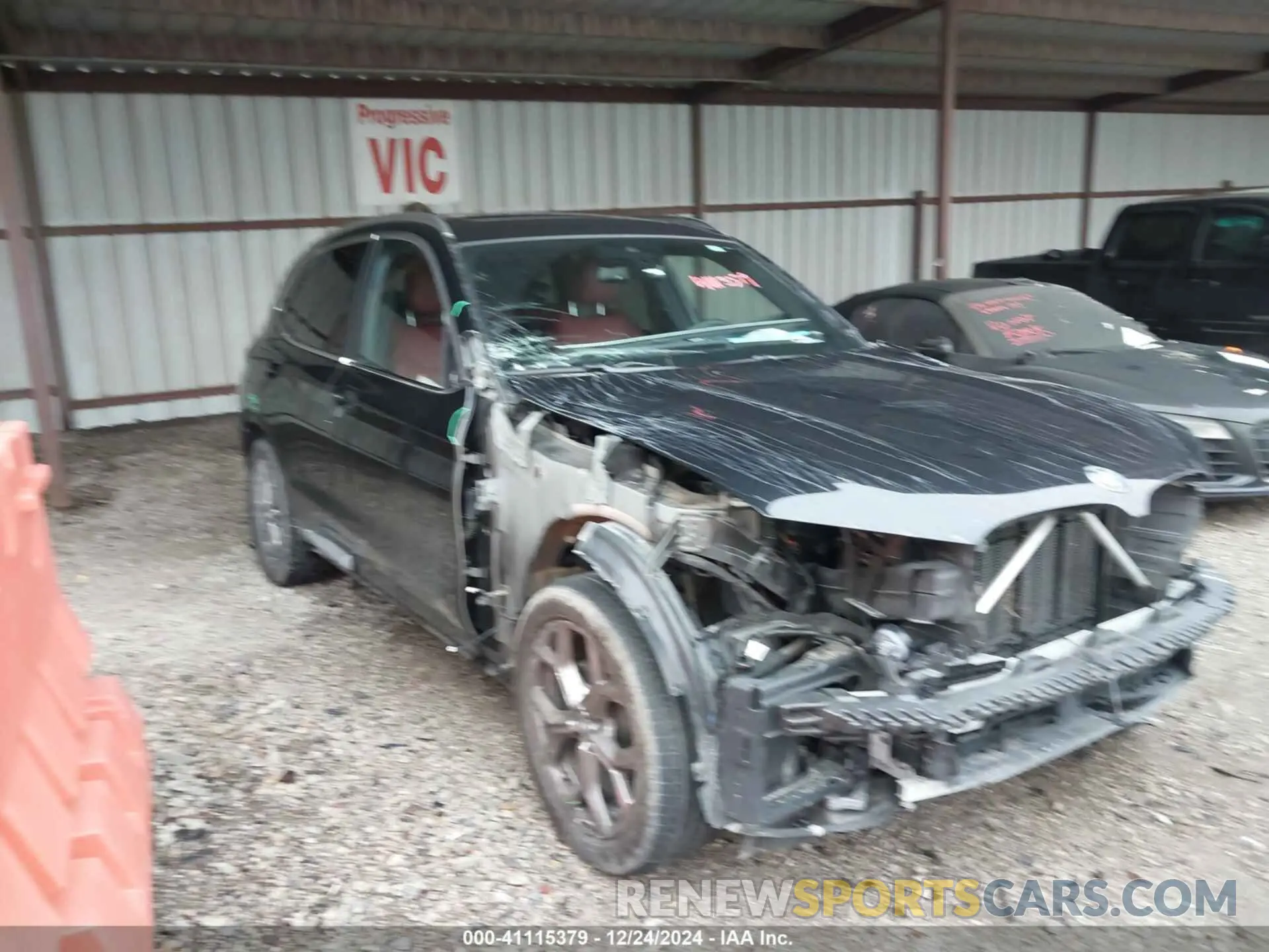 6 fotografías del automóvil dañado WBX57DP09NN141905 BMW X3 2022