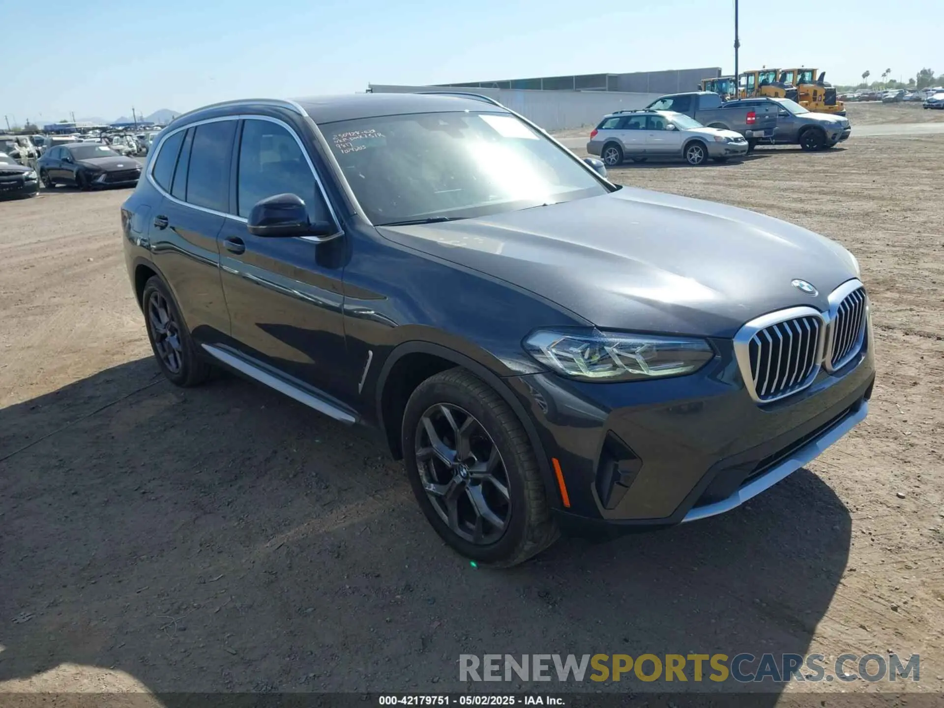 1 fotografías del automóvil dañado WBX57DP09NN169817 BMW X3 2022