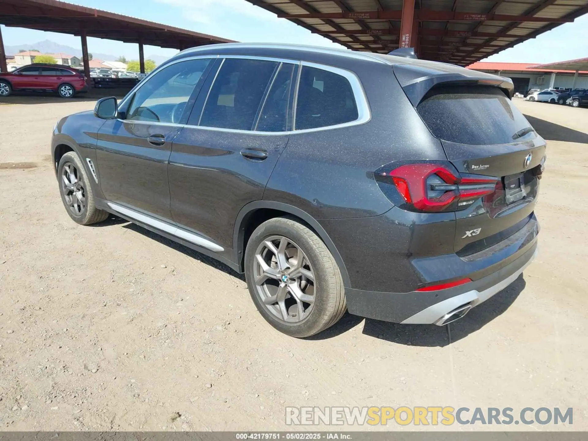 3 fotografías del automóvil dañado WBX57DP09NN169817 BMW X3 2022