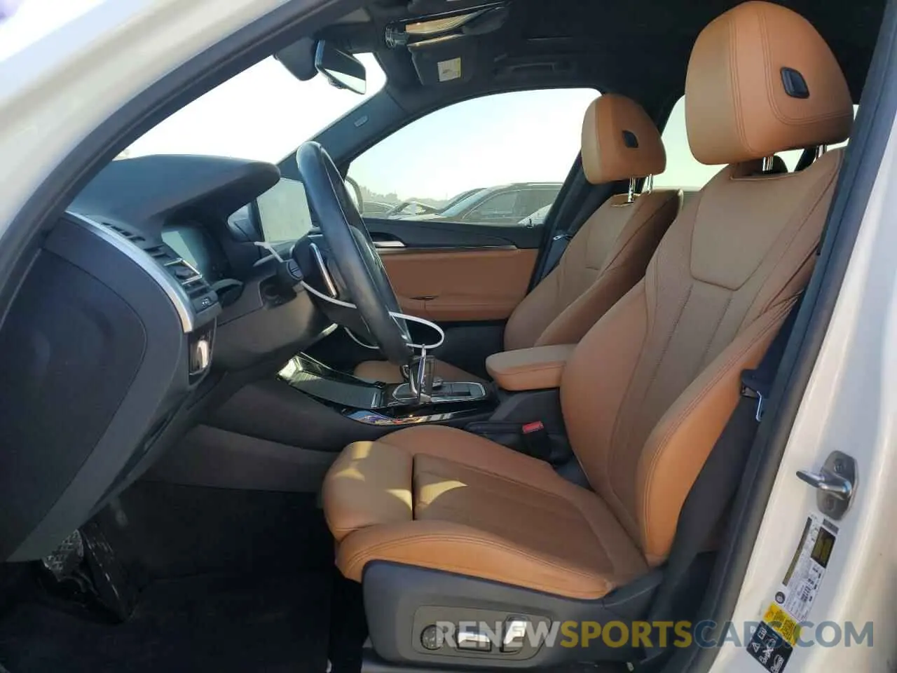 7 fotografías del automóvil dañado WBX57DP0XNN175643 BMW X3 2022