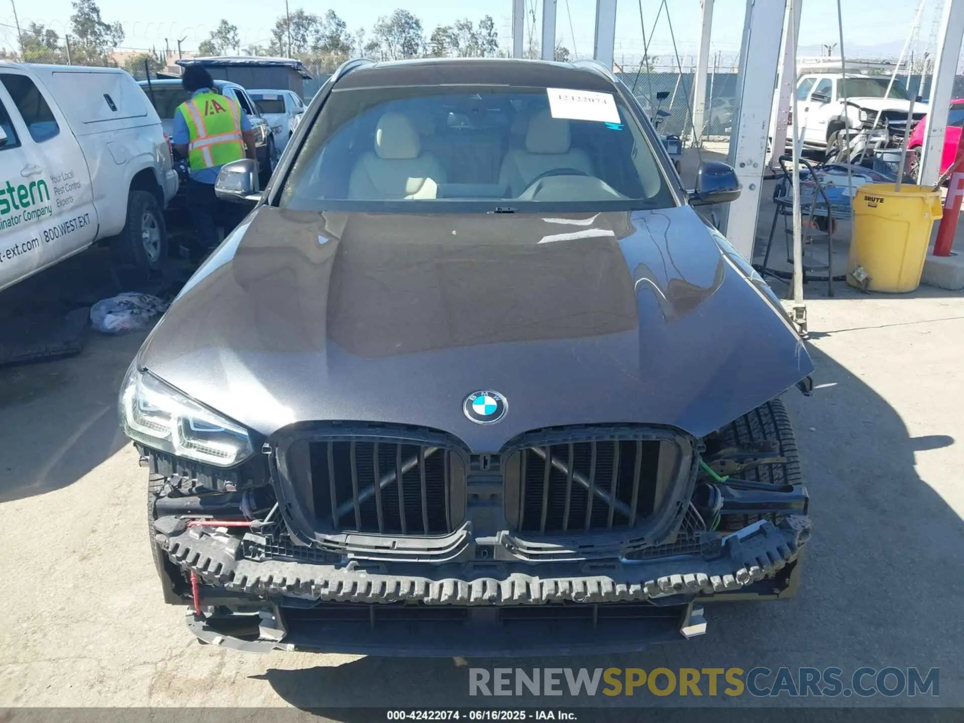 12 fotografías del automóvil dañado 5UX43DP00P9R39661 BMW X3 2023