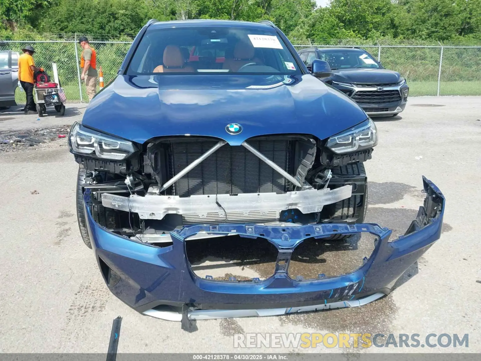 13 fotografías del automóvil dañado 5UX43DP02P9R13353 BMW X3 2023