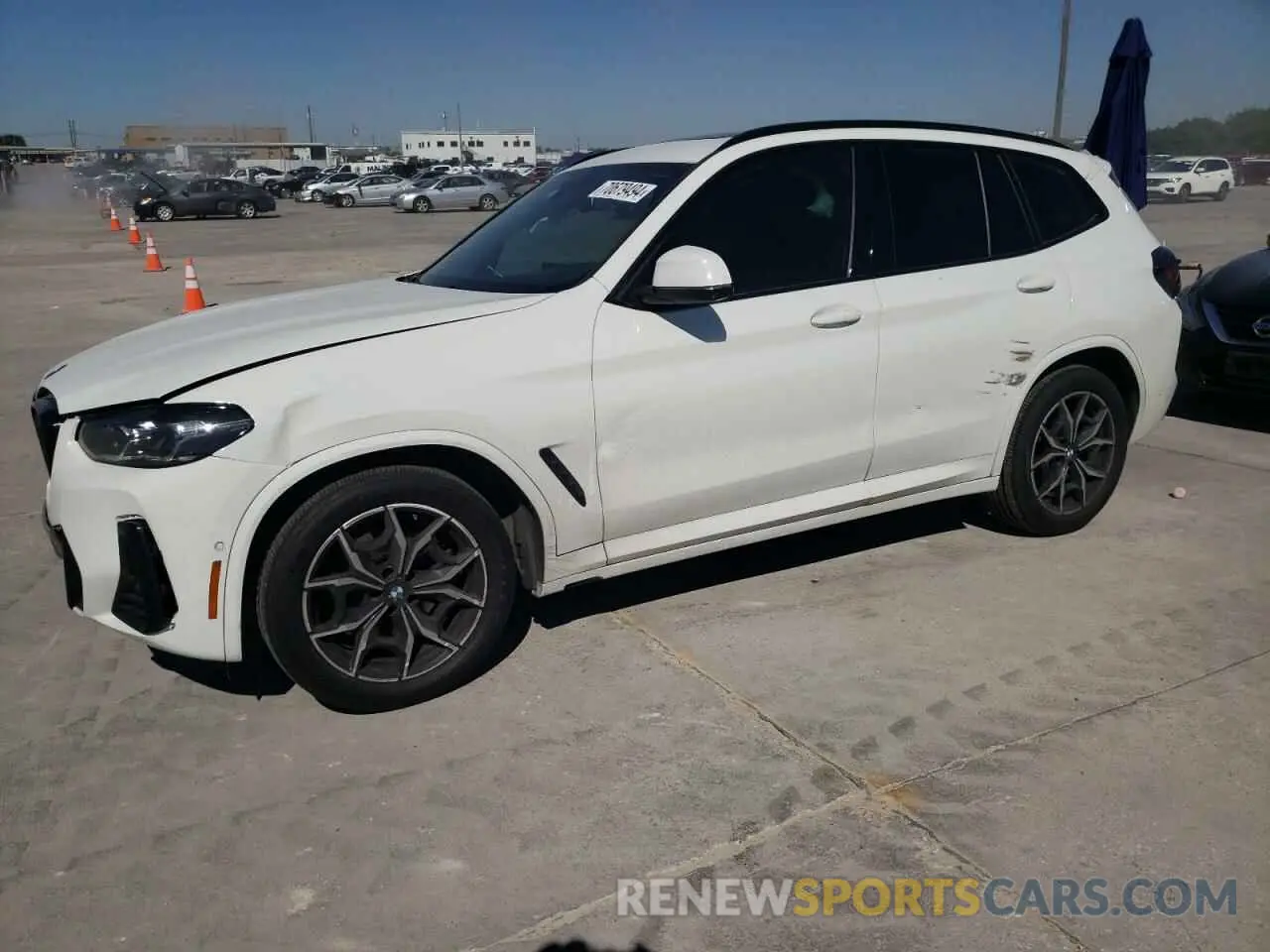 1 fotografías del automóvil dañado 5UX43DP02P9R70006 BMW X3 2023