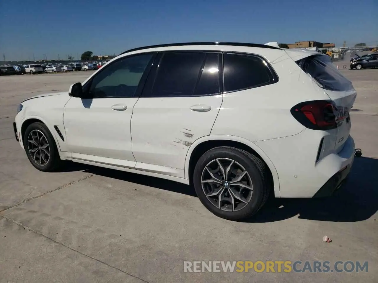 2 fotografías del automóvil dañado 5UX43DP02P9R70006 BMW X3 2023