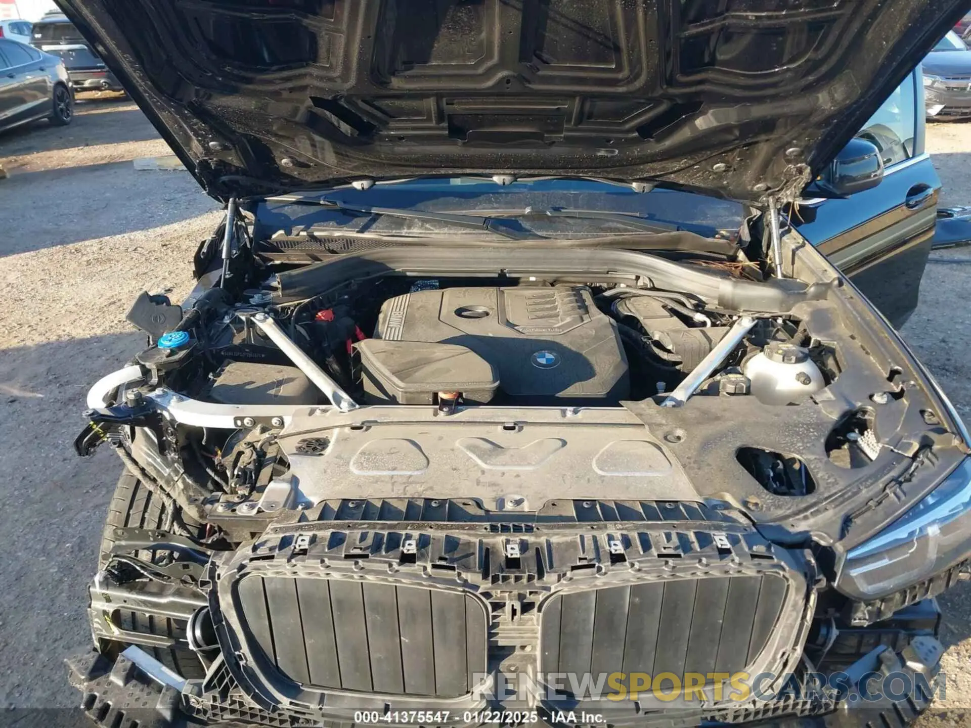 10 fotografías del automóvil dañado 5UX43DP03P9N64624 BMW X3 2023