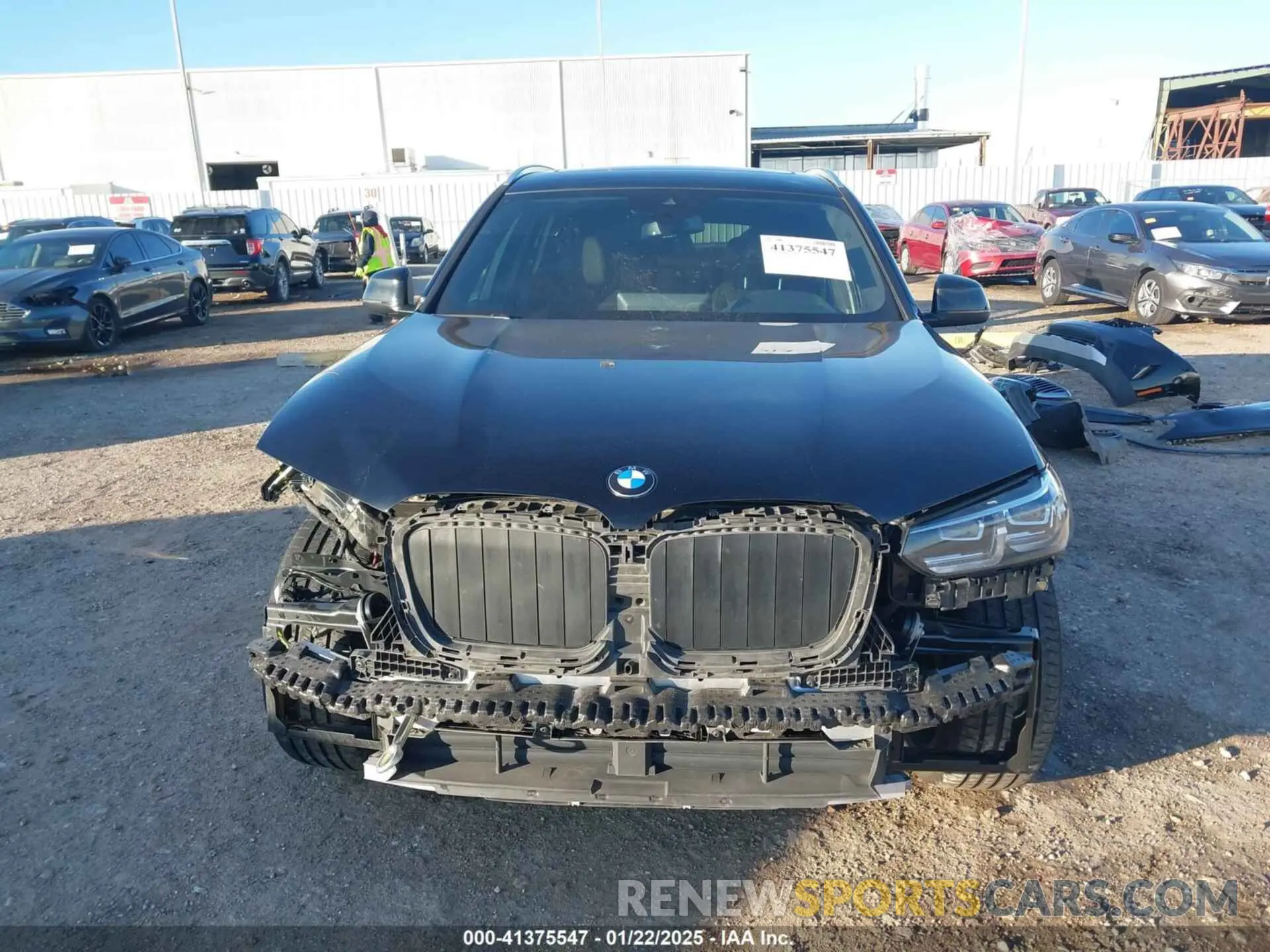 13 fotografías del automóvil dañado 5UX43DP03P9N64624 BMW X3 2023