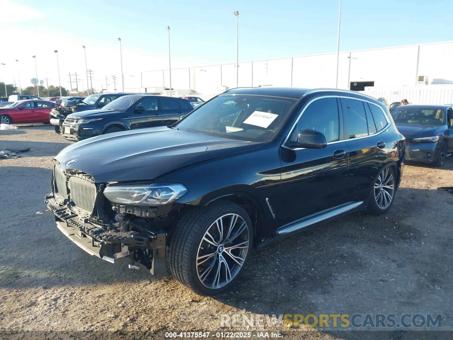 2 fotografías del automóvil dañado 5UX43DP03P9N64624 BMW X3 2023
