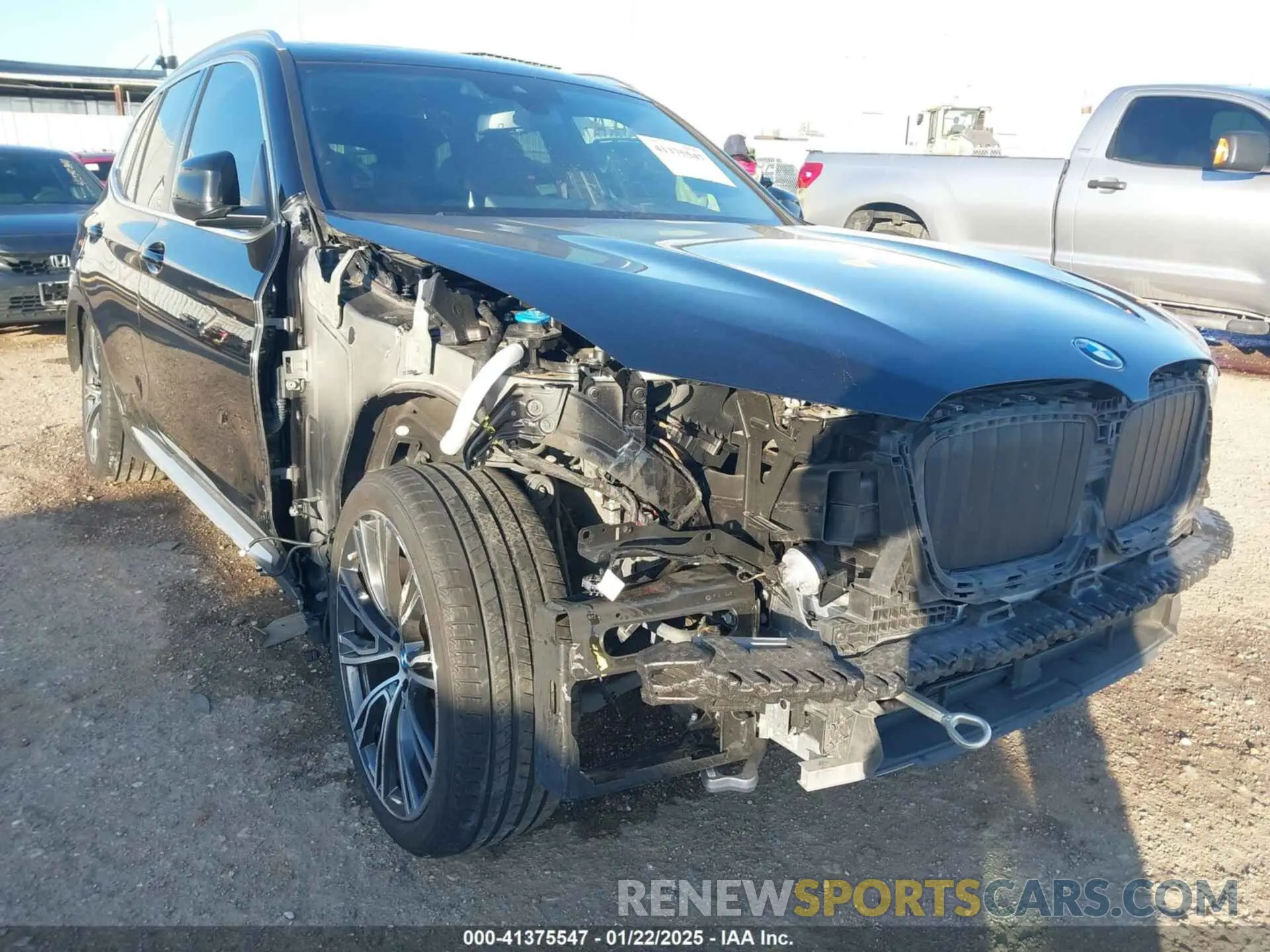 6 fotografías del automóvil dañado 5UX43DP03P9N64624 BMW X3 2023
