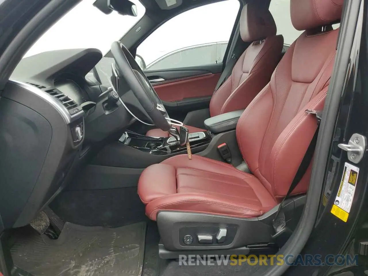 7 fotografías del automóvil dañado 5UX43DP03P9R51402 BMW X3 2023