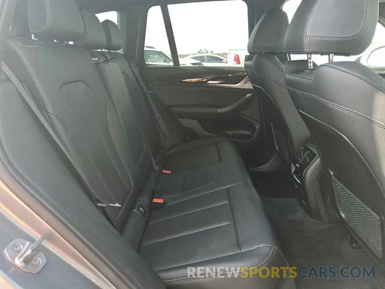 10 fotografías del automóvil dañado 5UX43DP03P9S25216 BMW X3 2023