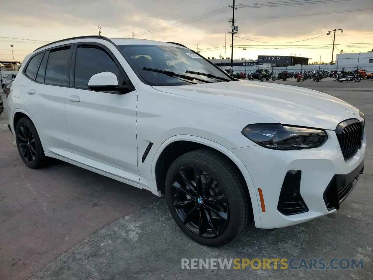 4 fotografías del automóvil dañado 5UX43DP05P9R39090 BMW X3 2023