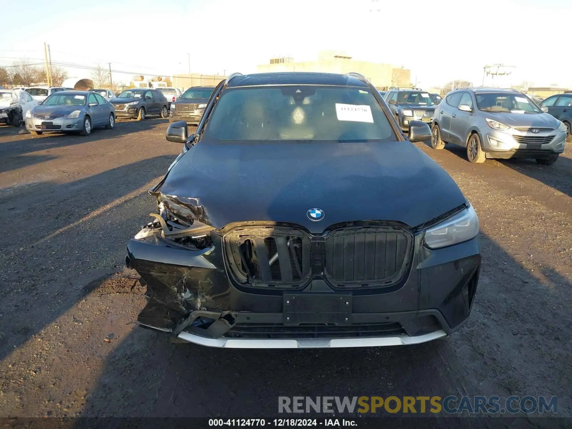 11 fotografías del automóvil dañado 5UX43DP05P9R75524 BMW X3 2023