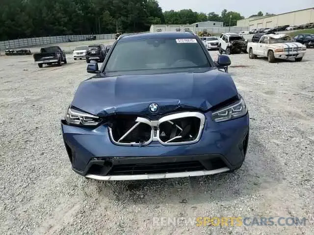 14 fotografías del automóvil dañado 5UX43DP07P9S19242 BMW X3 2023