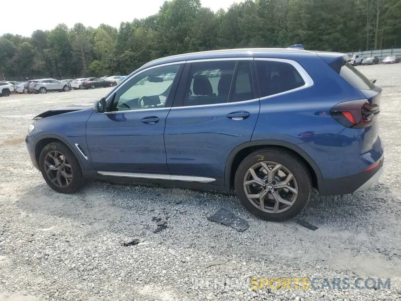 2 fotografías del automóvil dañado 5UX43DP07P9S19242 BMW X3 2023