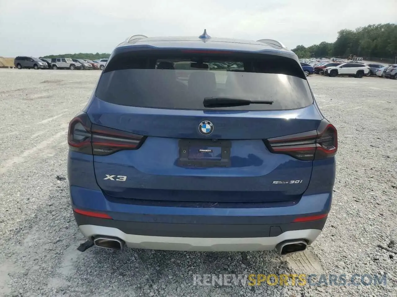 6 fotografías del automóvil dañado 5UX43DP07P9S19242 BMW X3 2023
