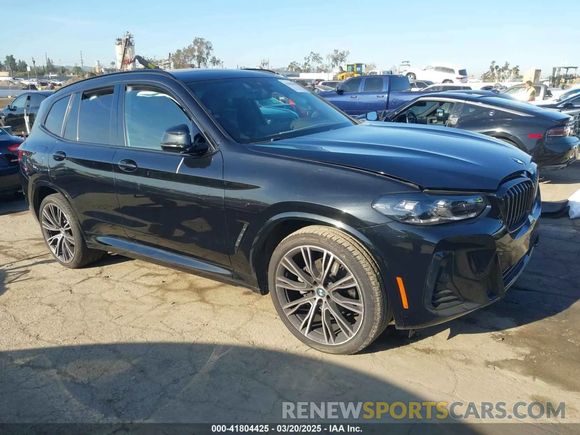 1 fotografías del automóvil dañado 5UX43DP08P9P10029 BMW X3 2023