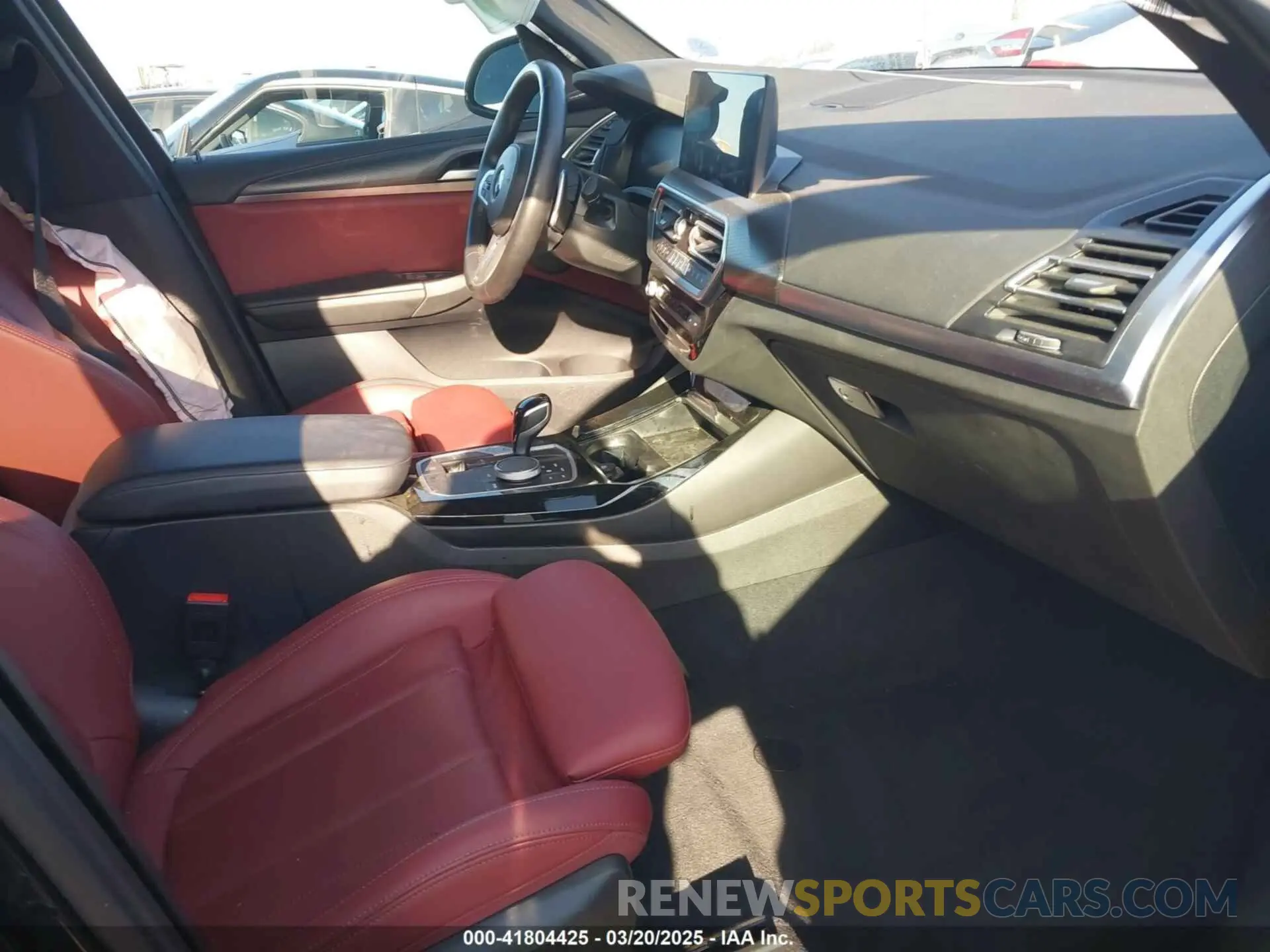 5 fotografías del automóvil dañado 5UX43DP08P9P10029 BMW X3 2023