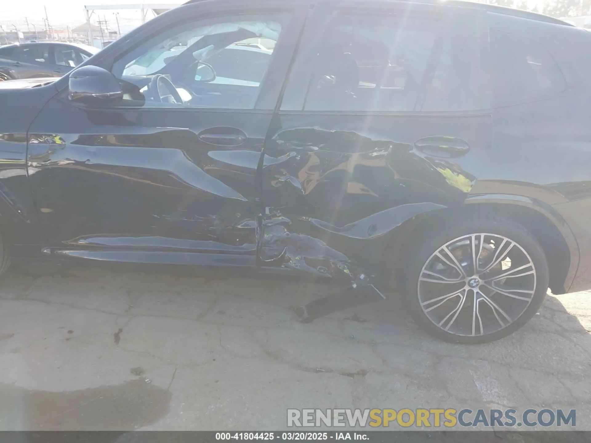 6 fotografías del automóvil dañado 5UX43DP08P9P10029 BMW X3 2023