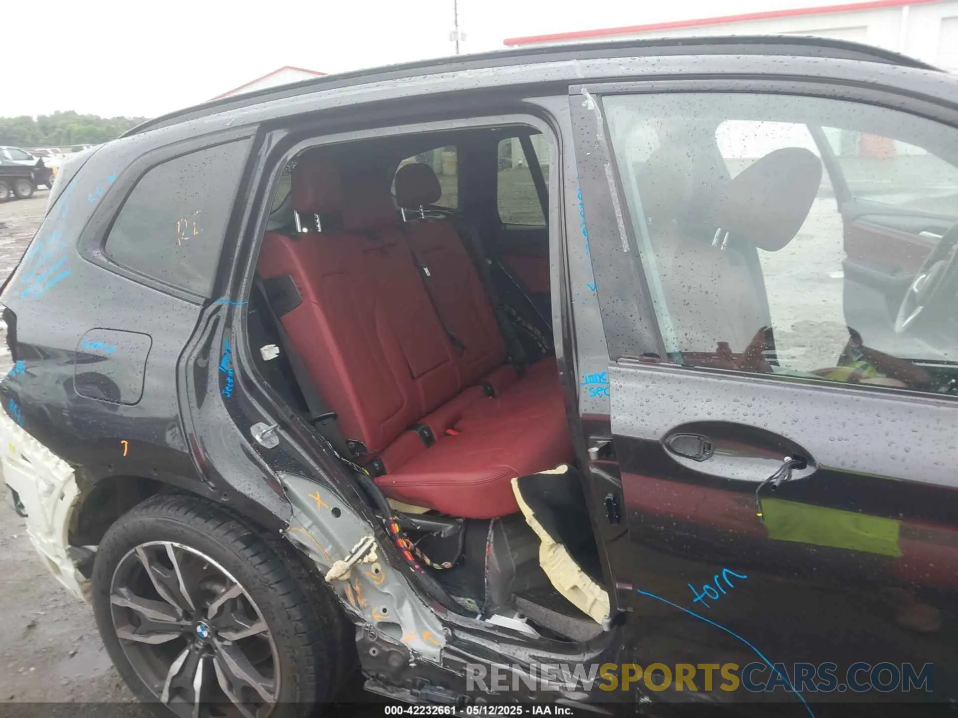 6 fotografías del automóvil dañado 5UX43DP08P9R46065 BMW X3 2023