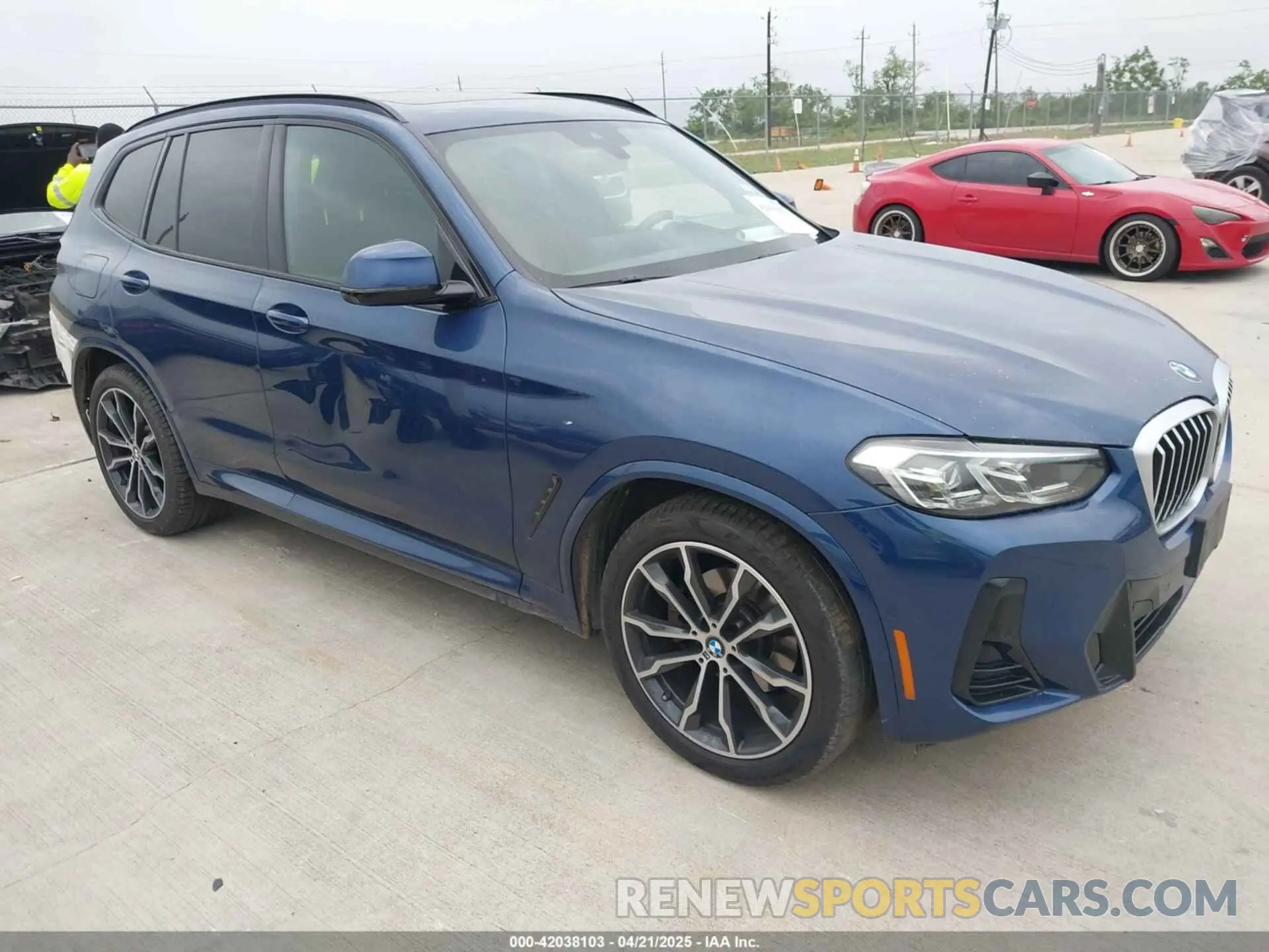 1 fotografías del automóvil dañado 5UX43DP09P9N67012 BMW X3 2023