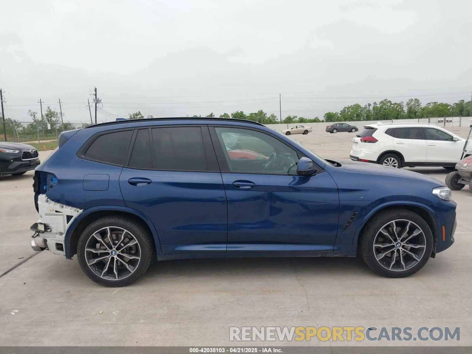14 fotografías del automóvil dañado 5UX43DP09P9N67012 BMW X3 2023